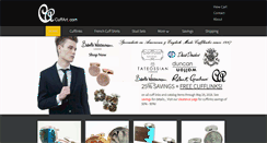 Desktop Screenshot of cuffart.com
